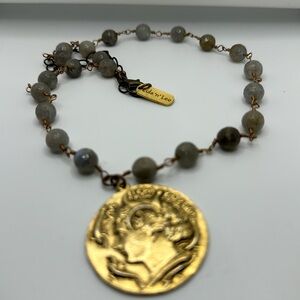 Lula ‘n’ Lee Medallion Beaded Necklace